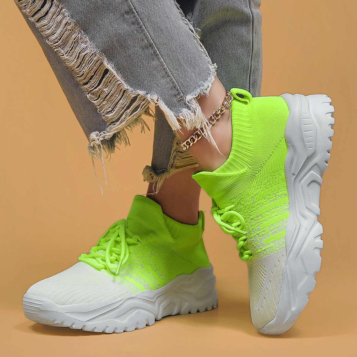 Ortho Cloud Women's Shoes (Lime Green)