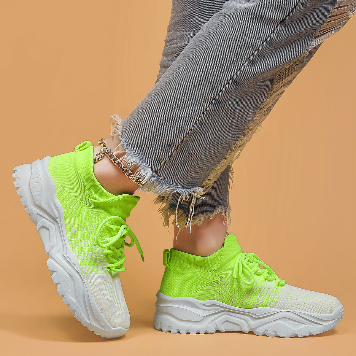 Ortho Cloud Women's Shoes (Lime Green)