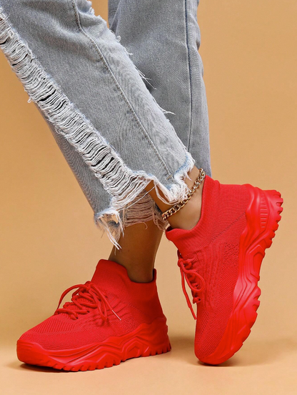 Ortho Cloud Women's Shoes (Cherry Red)